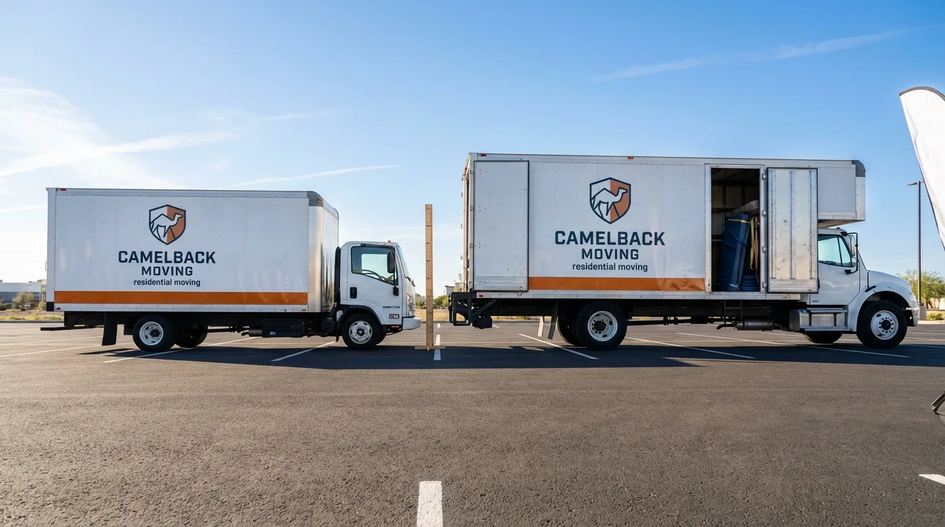 Moving truck size capacity guide in Bargersville